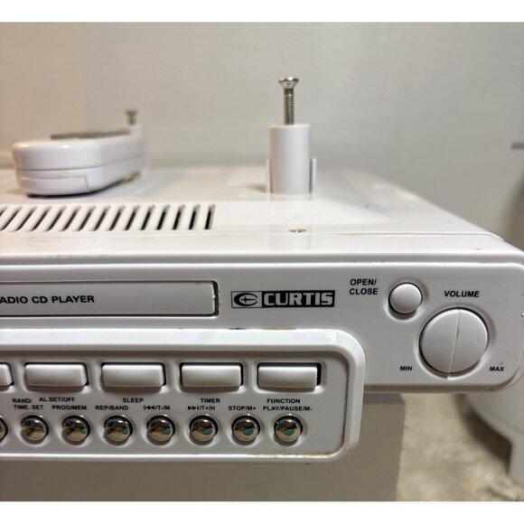 Curtis Undercounter PLL Tuning Am Fm Stereo Radio Cd Player Remote READ - Picture 5 of 12